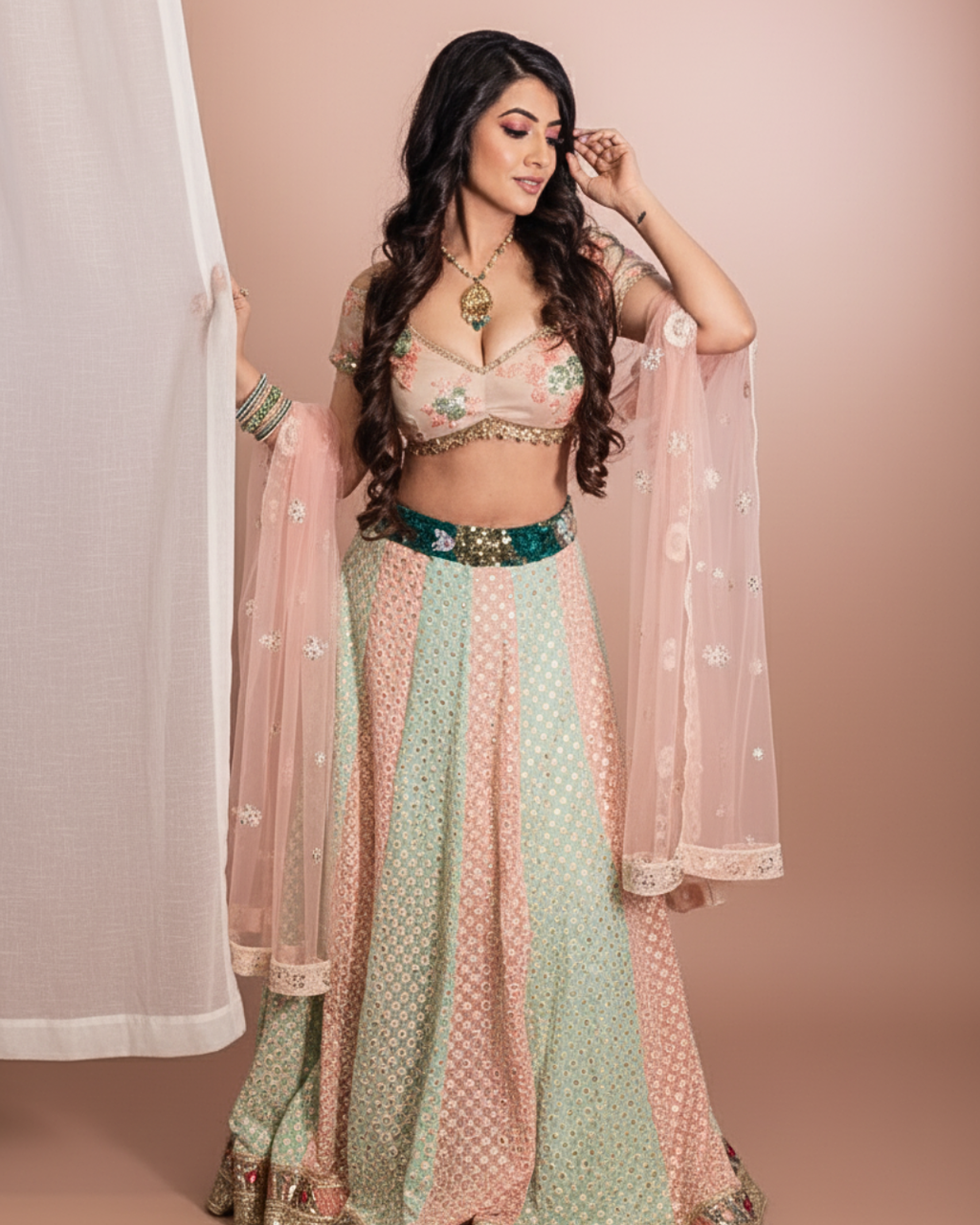 Esra Lehenga Set