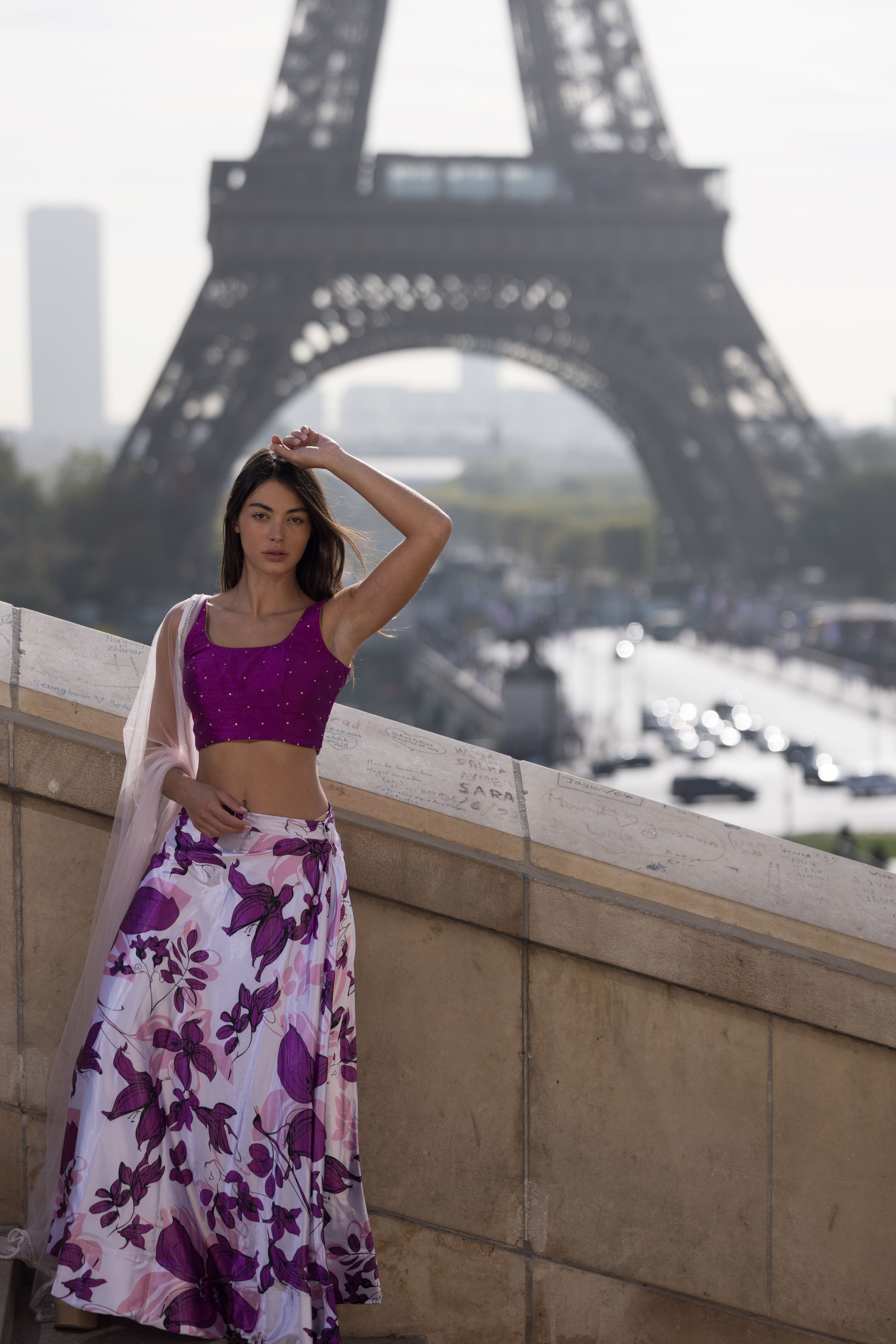 Flor Lehenga Set