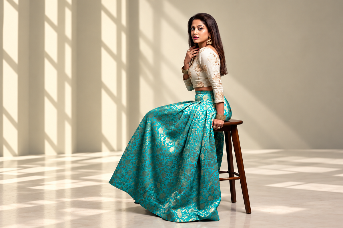 Banaras Lehenga Set