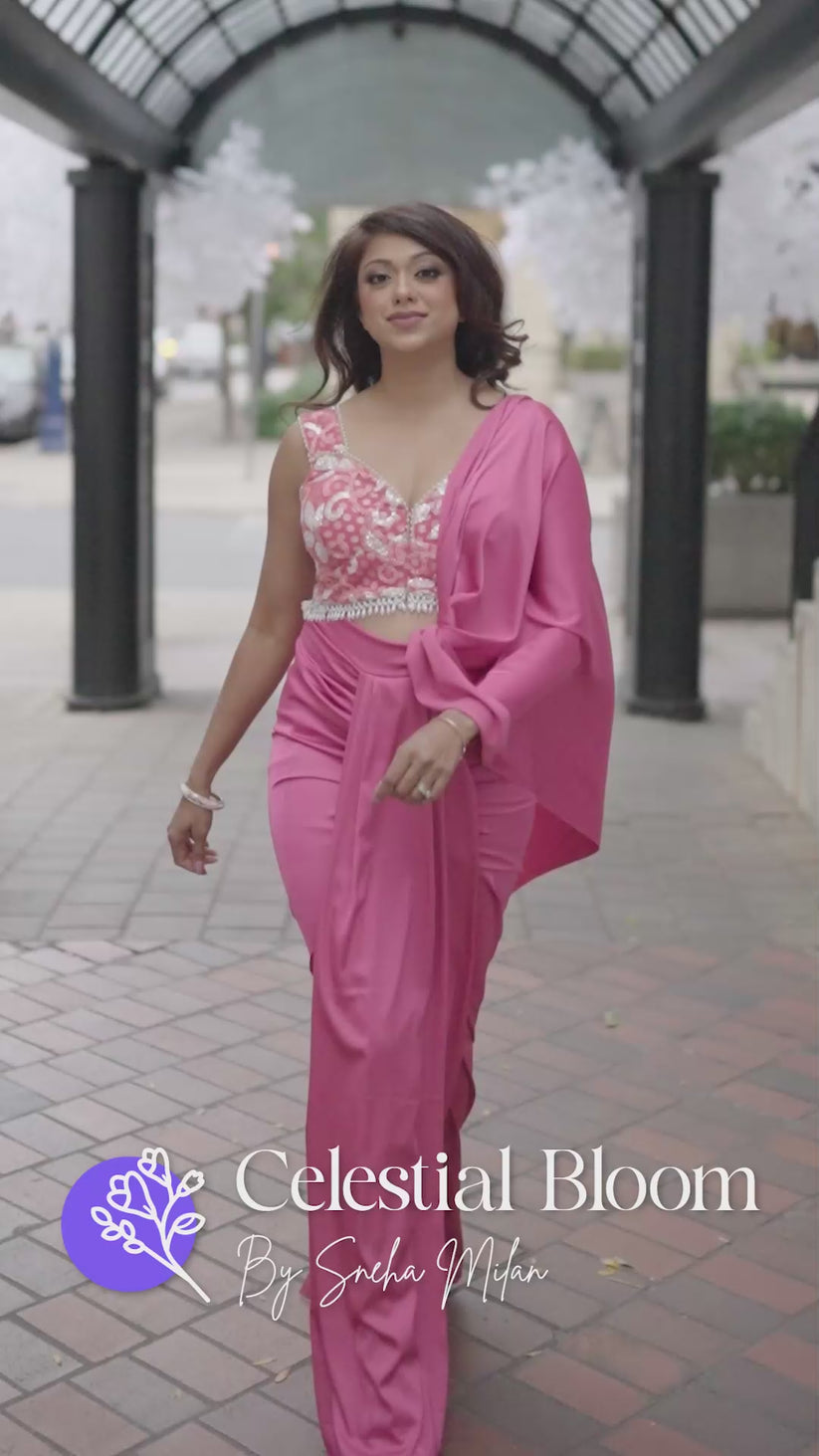 Aurora Draped Saree