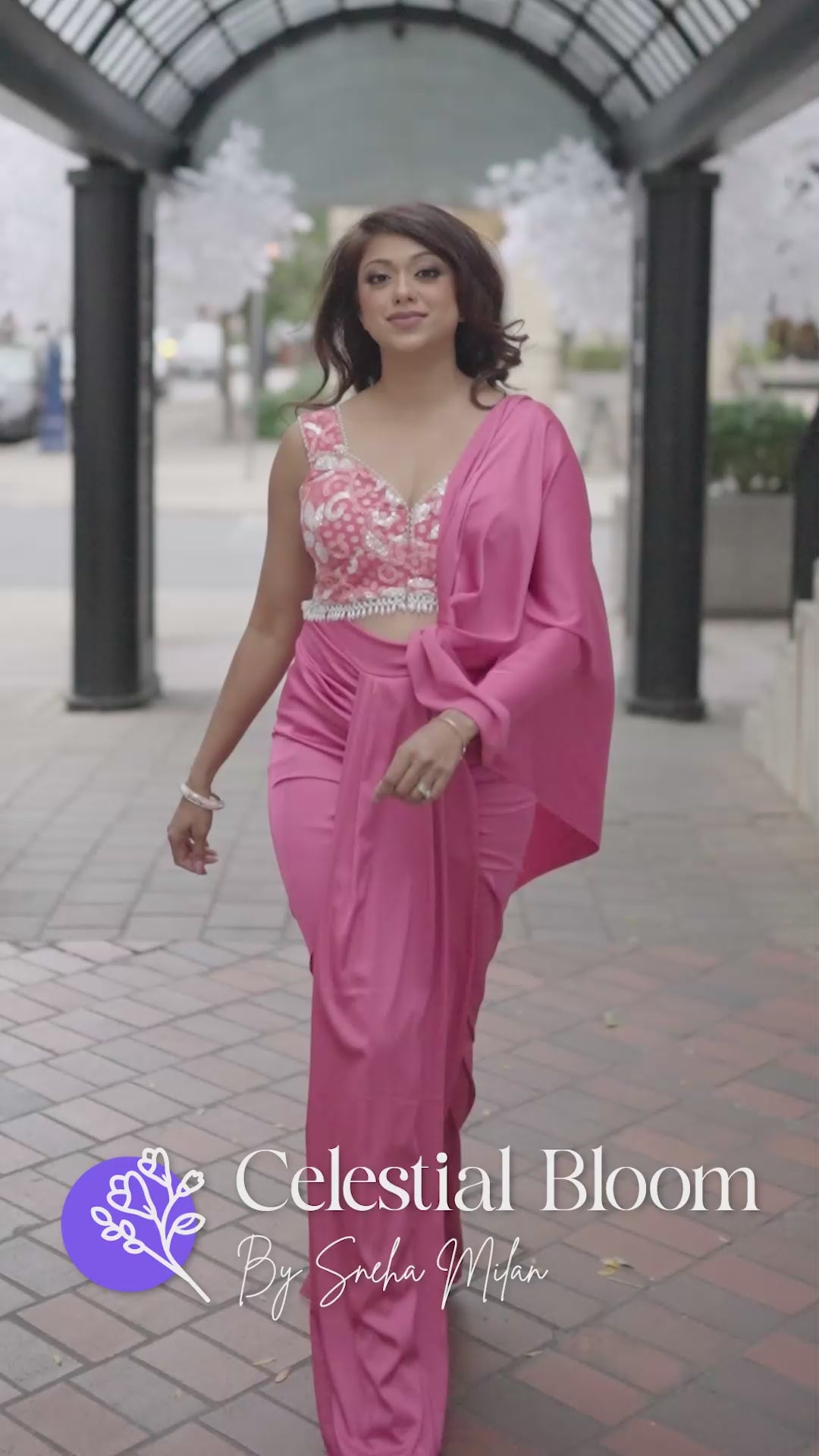 Aurora Draped Saree